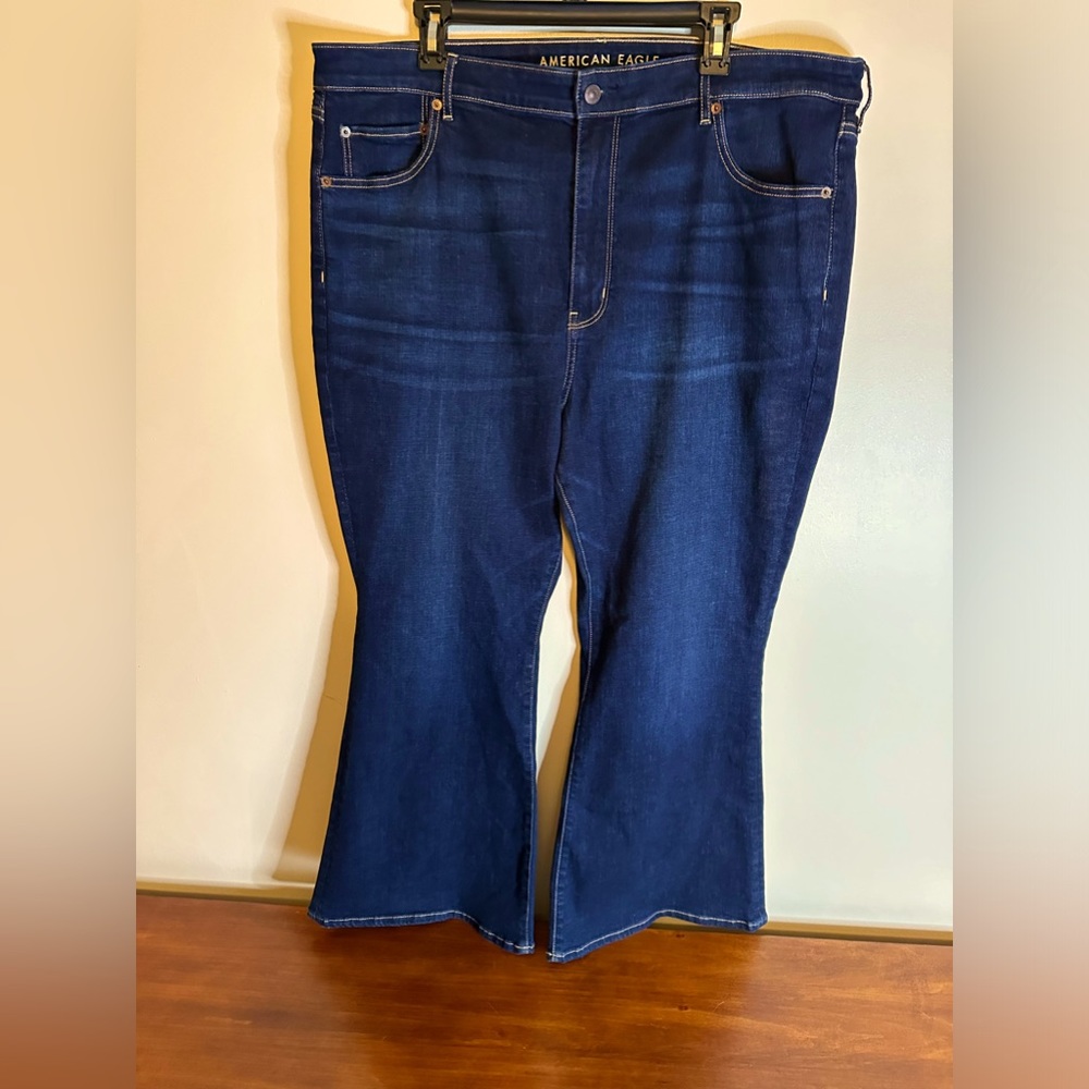 American Eagle Outfitters Dark Blue Bootcut Jeans